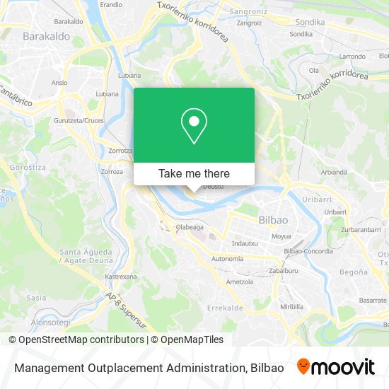 Management Outplacement Administration map