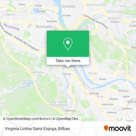 Virginia Lotina Sainz Espiga map