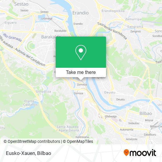 mapa Eusko-Xauen