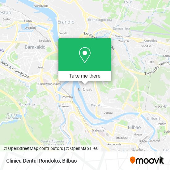 Clinica Dental Rondoko map