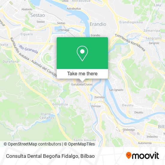 Consulta Dental Begoña Fidalgo map