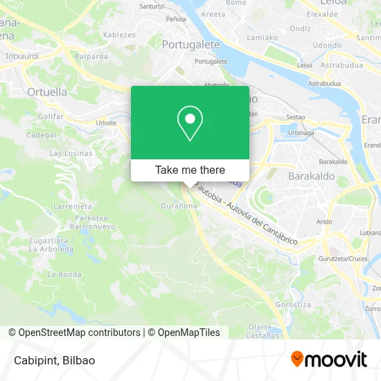 Cabipint map
