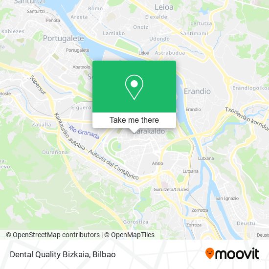 Dental Quality Bizkaia map