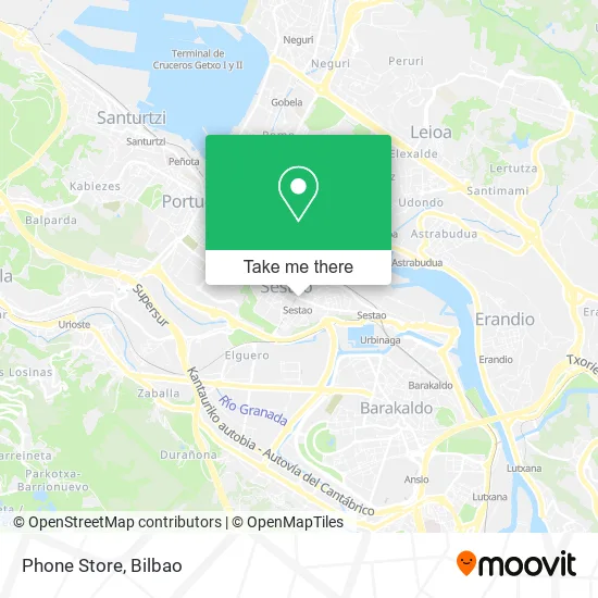 mapa Phone Store
