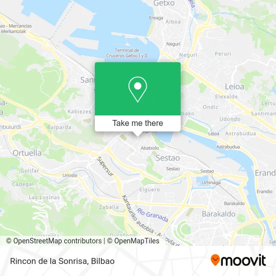 Rincon de la Sonrisa map