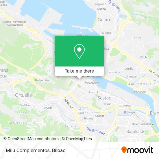 Milu Complementos map