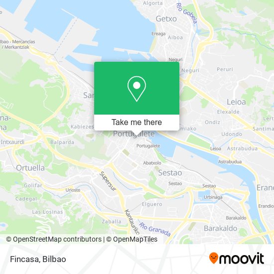 Fincasa map