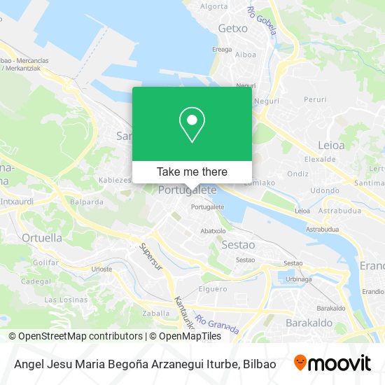 Angel Jesu Maria Begoña Arzanegui Iturbe map