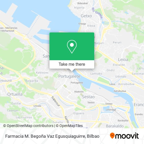 Farmacia M. Begoña Vaz Egusquiaguirre map