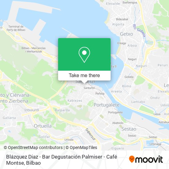 Blázquez Diaz - Bar Degustación Palmiser - Café Montse map
