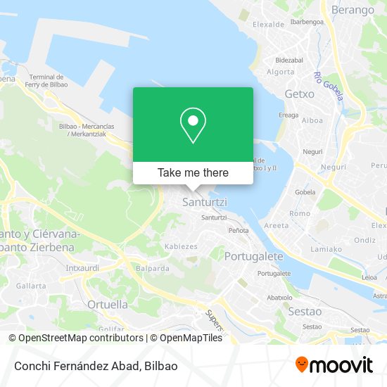 Conchi Fernández Abad map