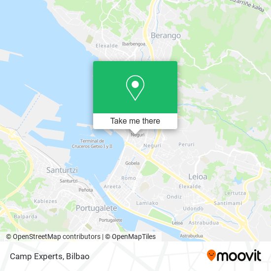 Camp Experts map