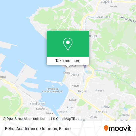 Behal Academia de Idiomas map