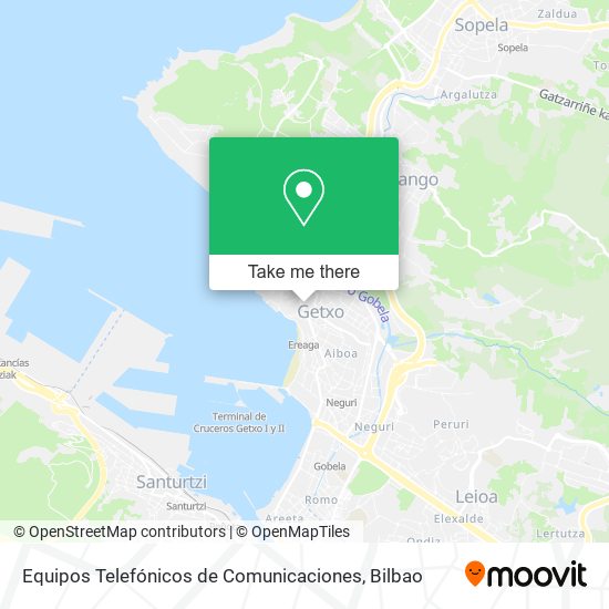 Equipos Telefónicos de Comunicaciones map