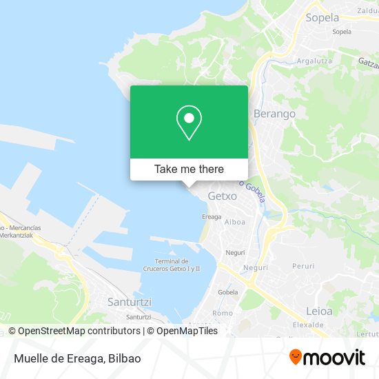 mapa Muelle de Ereaga