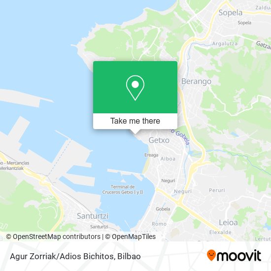 mapa Agur Zorriak/Adios Bichitos