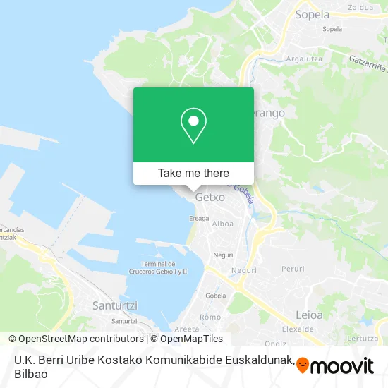 U.K. Berri Uribe Kostako Komunikabide Euskaldunak map