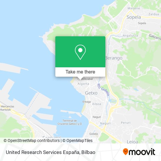 United Research Services España map