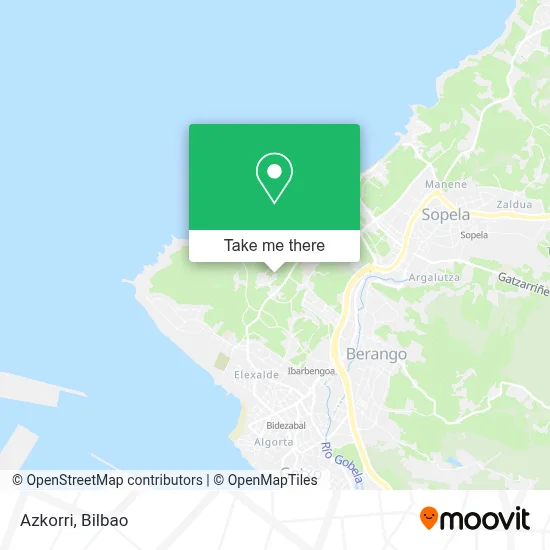 Azkorri map
