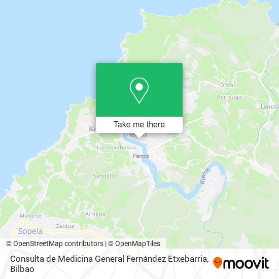 Consulta de Medicina General Fernández Etxebarria map