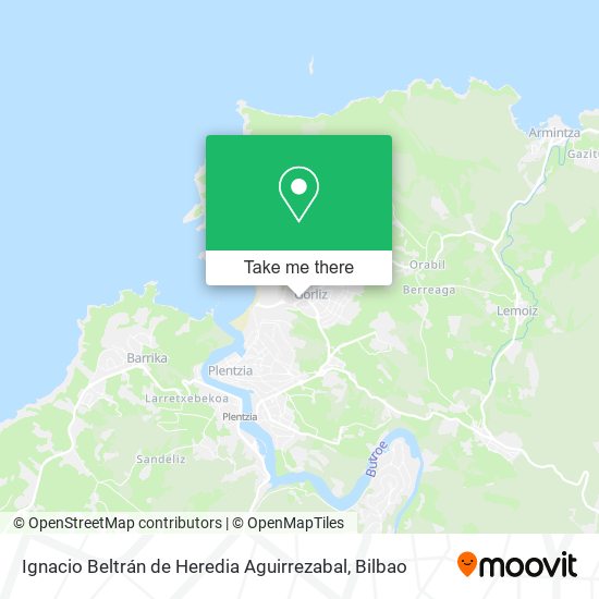 Ignacio Beltrán de Heredia Aguirrezabal map