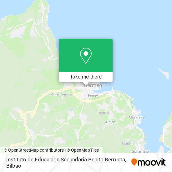 Instituto de Educacion Secundaria Benito Berrueta map