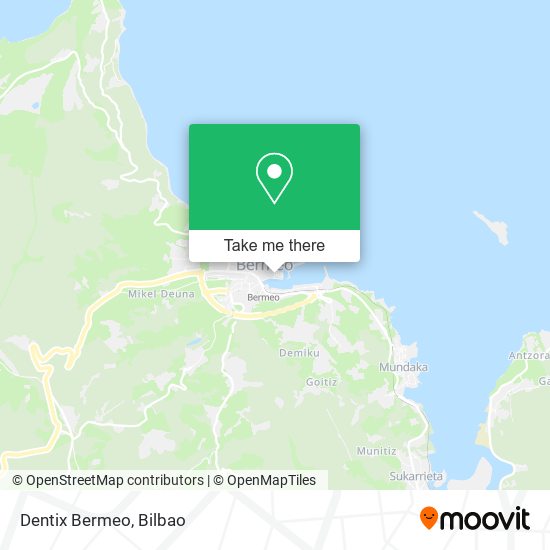 Dentix Bermeo map