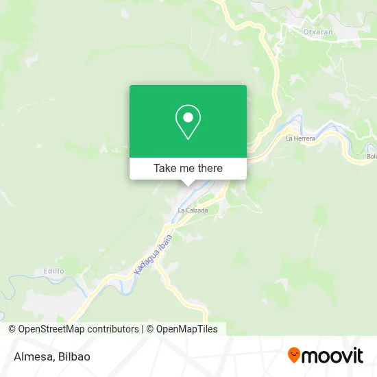 Almesa map