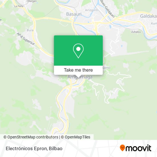 Electrónicos Epron map
