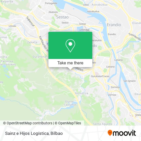 Sainz e Hijos Logística map