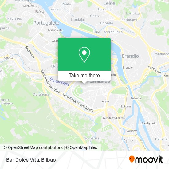 Bar Dolce Vita map