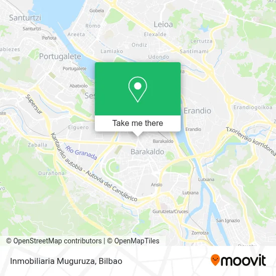 Inmobiliaria Muguruza map