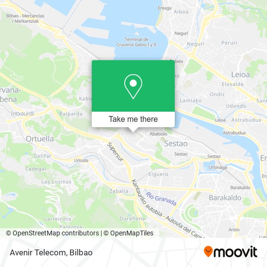 Avenir Telecom map