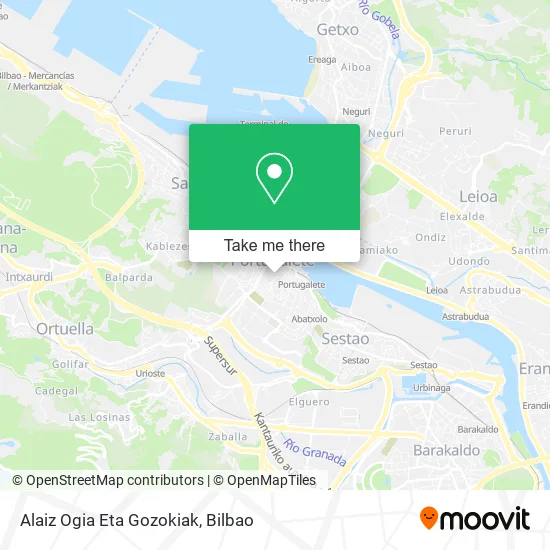 Alaiz Ogia Eta Gozokiak map