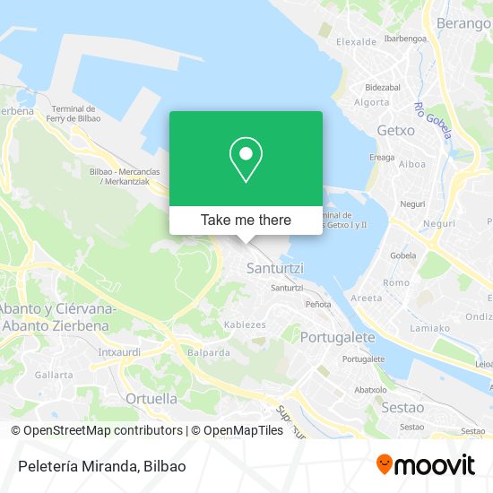 Peletería Miranda map