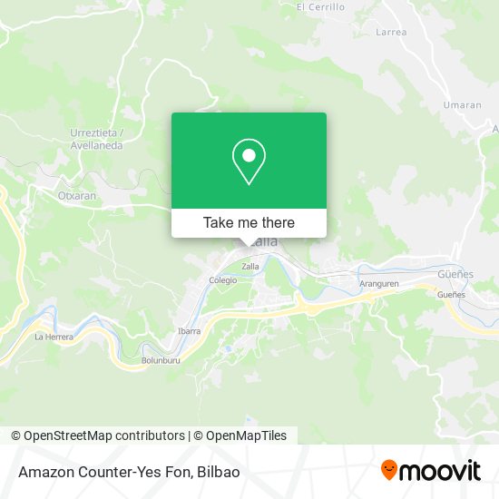 Amazon Counter-Yes Fon map