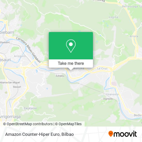 Amazon Counter-Hiper Euro map