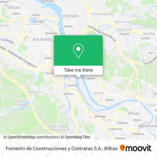 Fomento de Construcciones y Contratas S.A. map