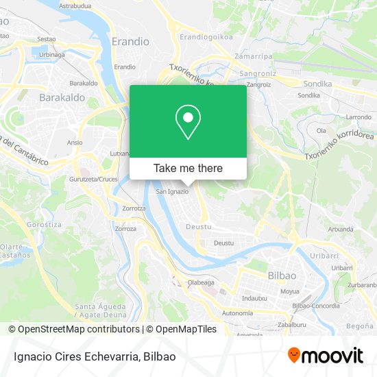 Ignacio Cires Echevarria map