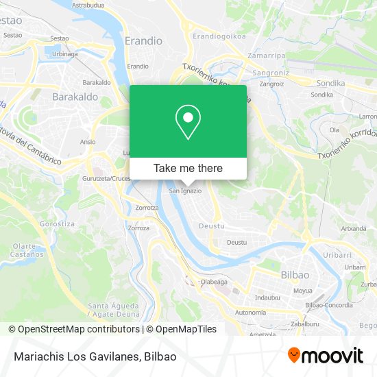 Mariachis Los Gavilanes map