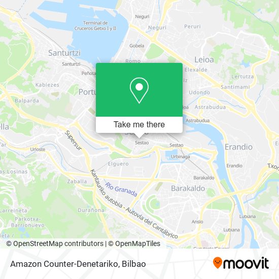 Amazon Counter-Denetariko map