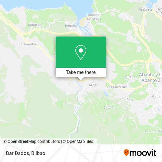 Bar Dados map