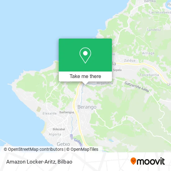 Amazon Locker-Aritz map