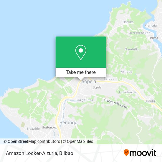 mapa Amazon Locker-Alzuria