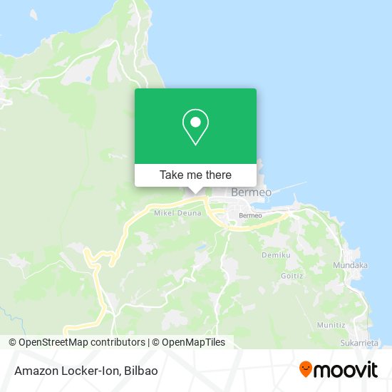 Amazon Locker-Ion map