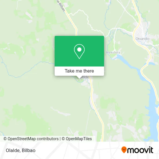Olalde map