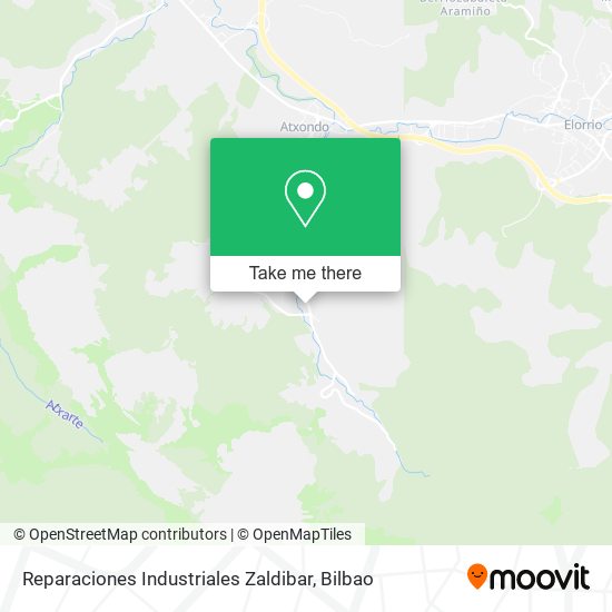 mapa Reparaciones Industriales Zaldibar