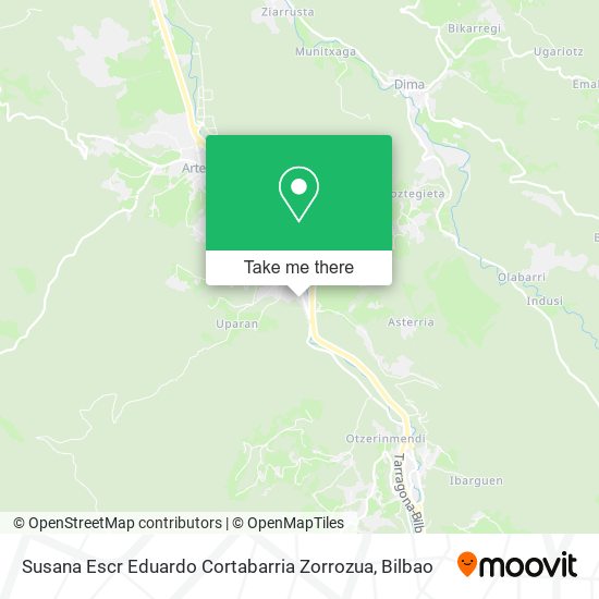 Susana Escr Eduardo Cortabarria Zorrozua map