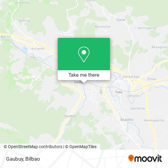 Gaubuy map