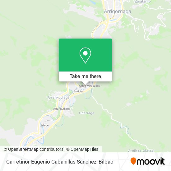 Carretinor Eugenio Cabanillas Sánchez map